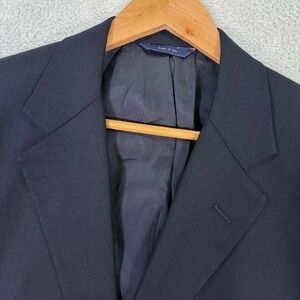 Brooks Brothers 1818 Madison LORO PIANA Navy Wool Suit Jacket Blazer Mens 39R